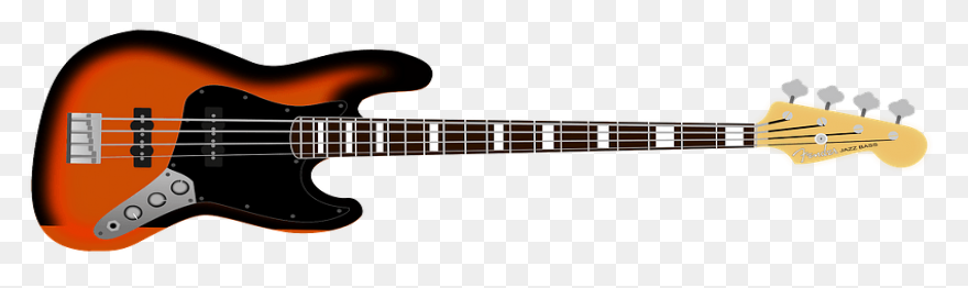 Bass-Guitar Clip Art At ClipartFlar