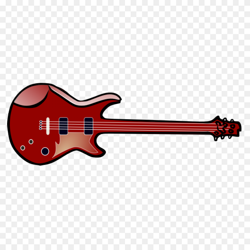 Bass-Guitar Clip Art At ClipartFlar