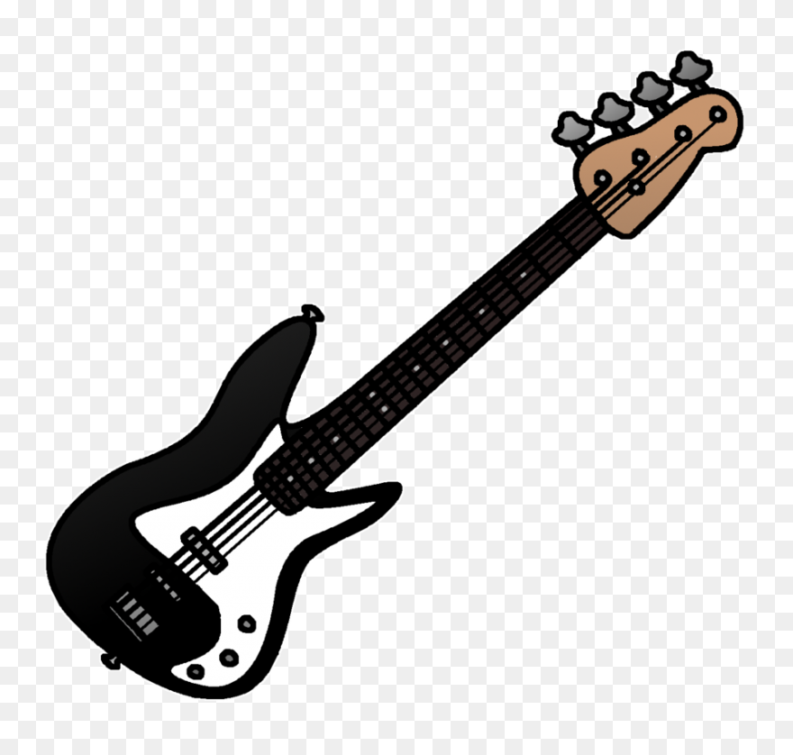 Bass-Guitar Clip Art At ClipartFlar