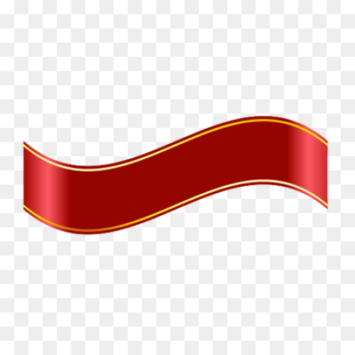 Ribbon Black And White Banner Clip 