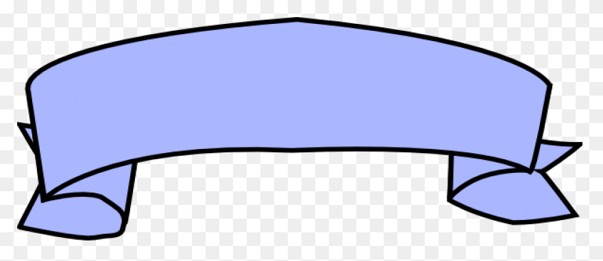 Ribbon Black And White Banner Clip 