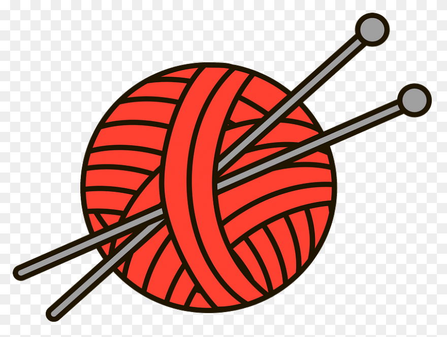 Yarn Clipart. Free Download .png - Ball Of Yarn