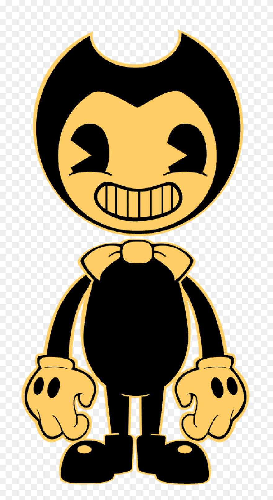 Dabbing Bendy Sticker - Sticker Man