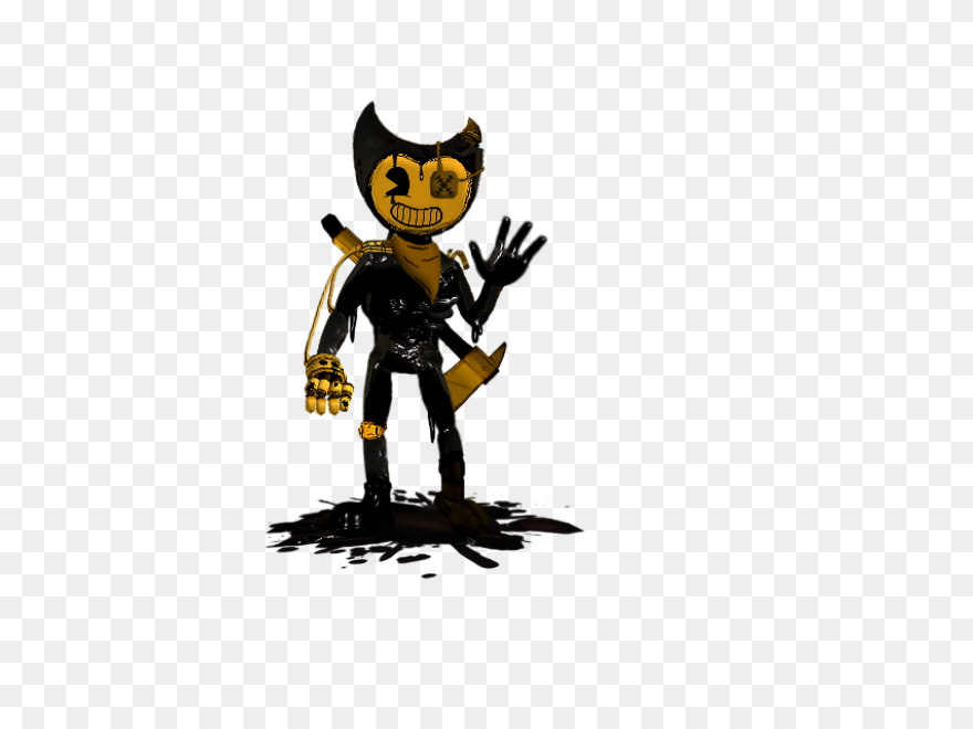 Dabbing Bendy Sticker - Sticker Man