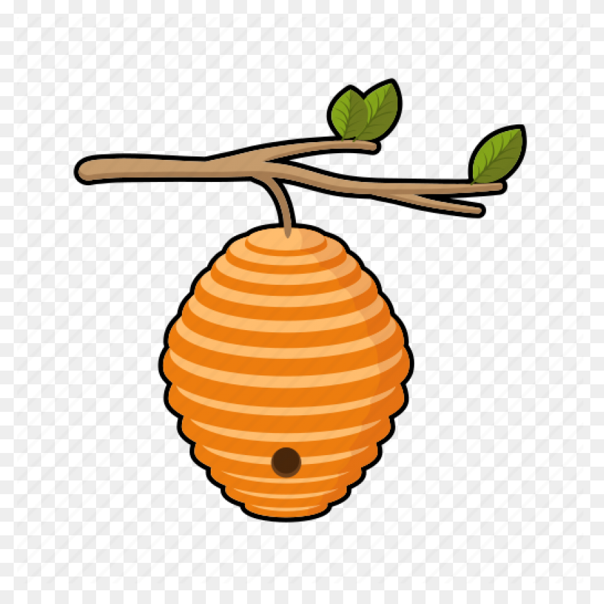 Bee Hive Clipart Yellow Bee - Bumbl