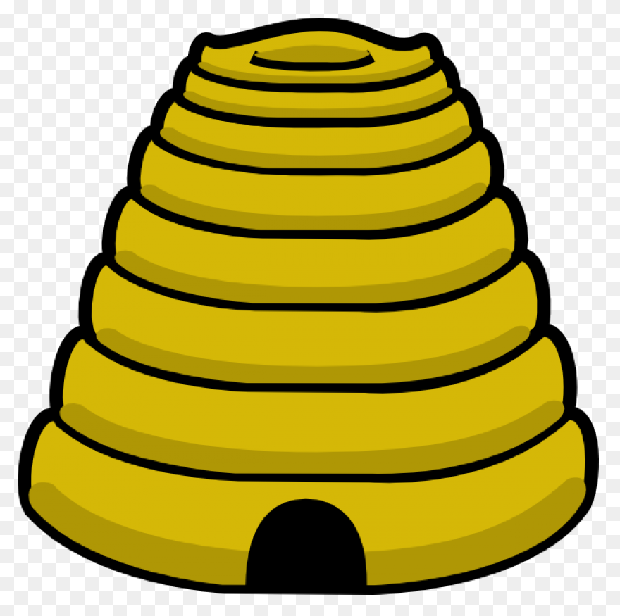 Bee Hive Clipart Yellow Bee - Bumbl
