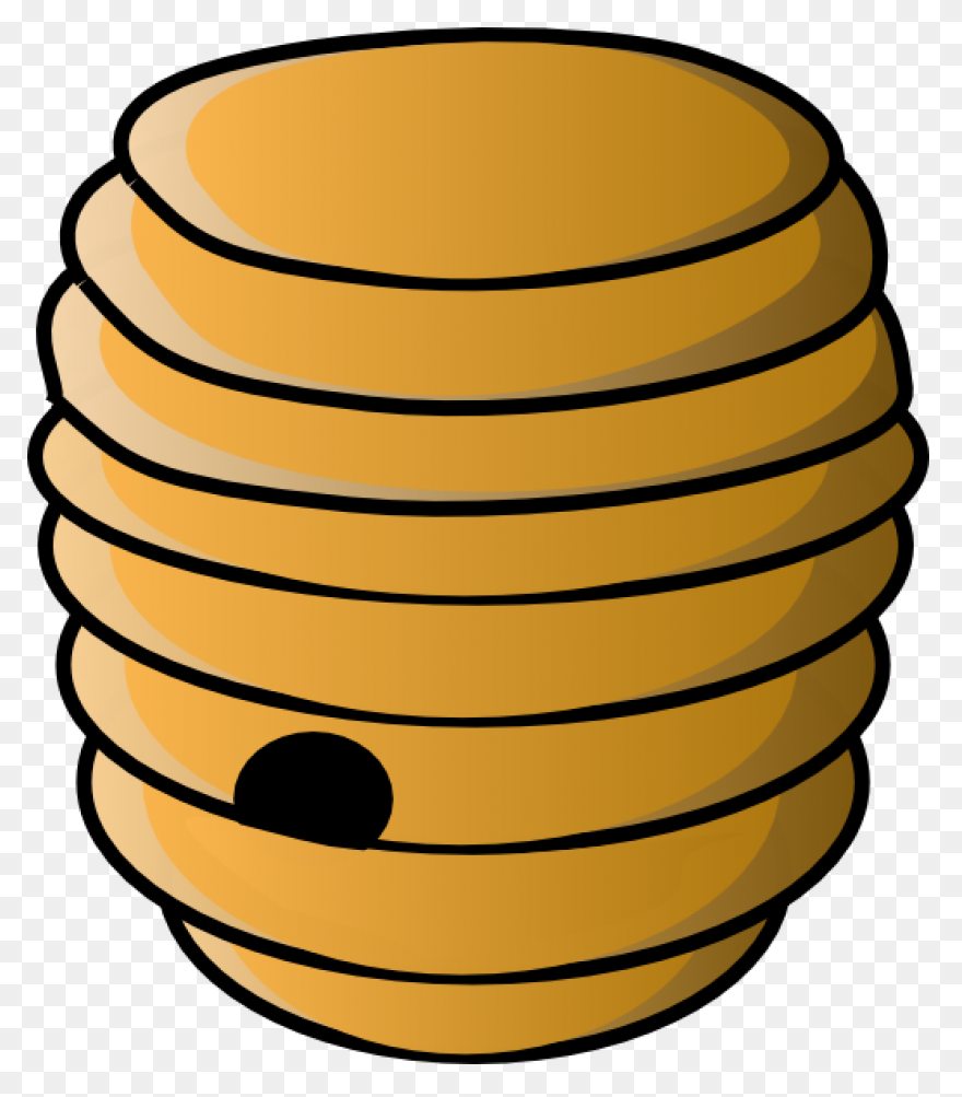 Beehive Clipart At .com Vector - Bee Hive