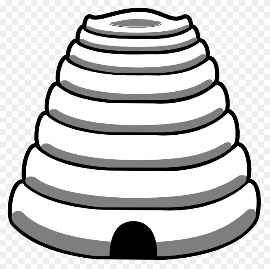 Bee Hive Clipart Yellow Bee - Bumbl