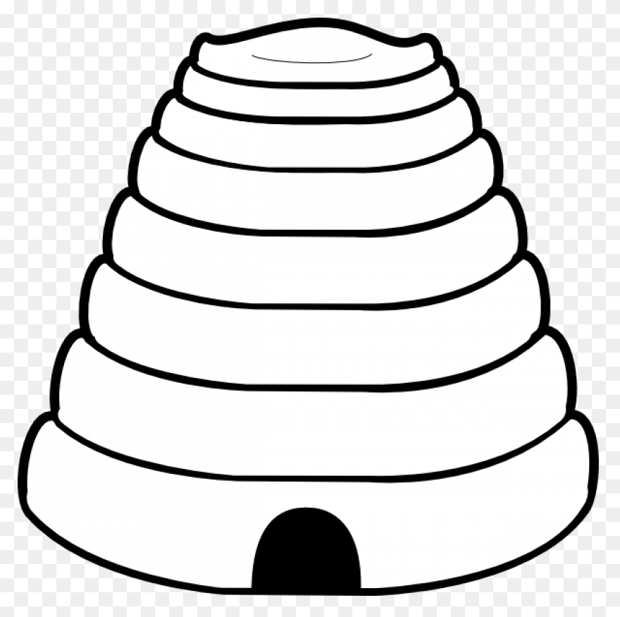 Bee Hive Clipart Yellow Bee - Bumbl