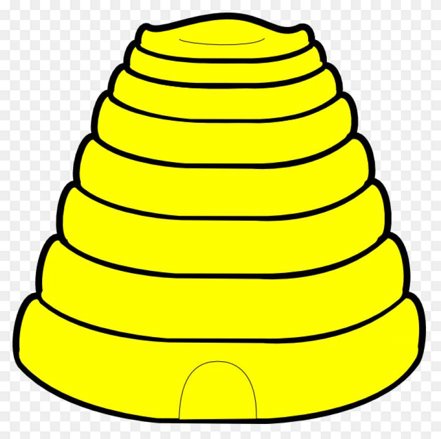 Bee Hive Clipart Yellow Bee - Bumbl