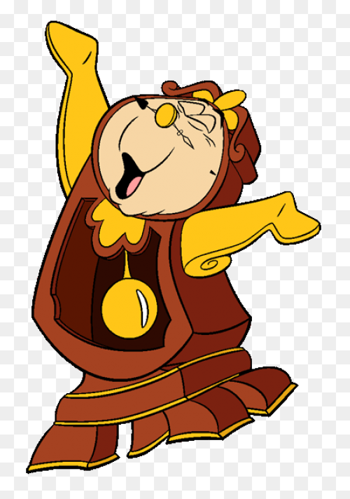 Cogsworth ~ Beauty And The - Beauty And The Beast