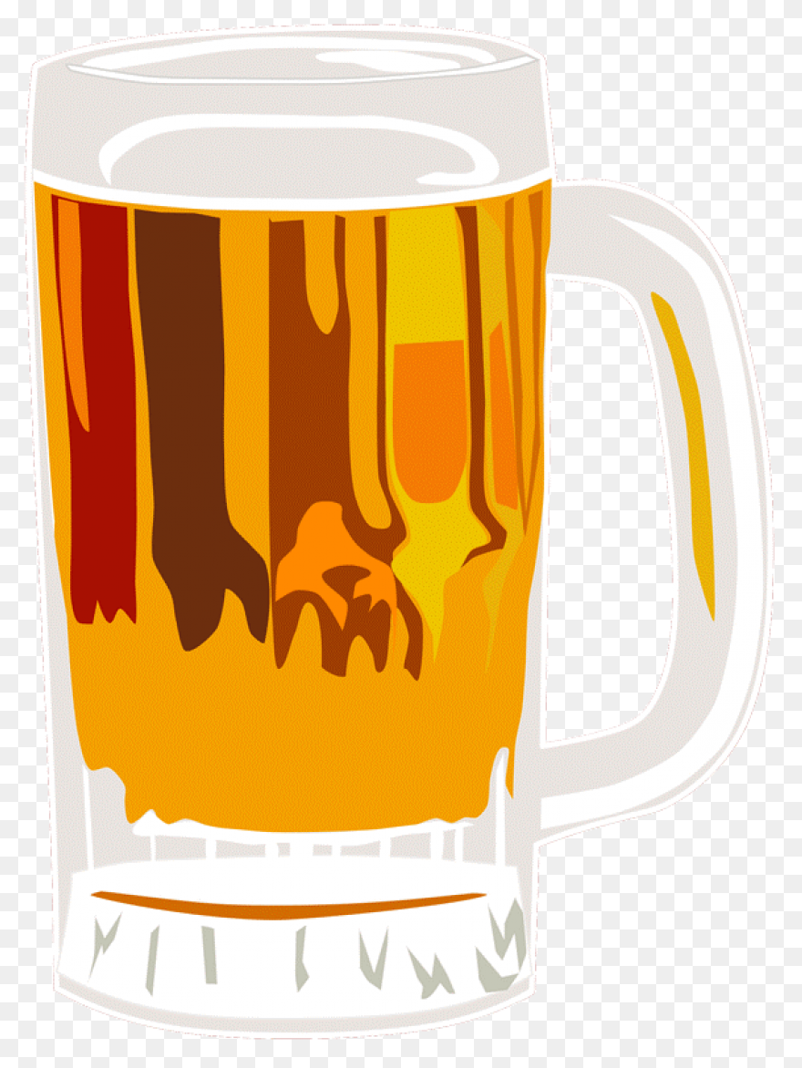 Beer Cartoon Beer Cartoon Clipart - Beer Glass