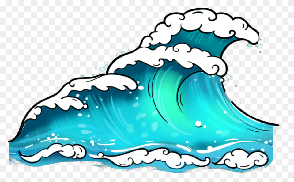 Free Beach Waves Cliparts, Download