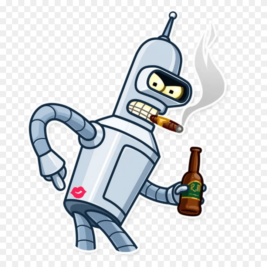 Download Futurama Bender Png Image 