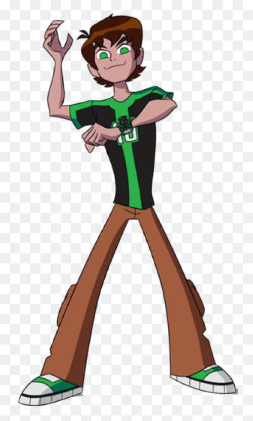 Ben 10 Showing The Omnitrix - Ben 1