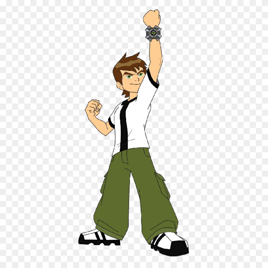 Ben 10 Showing The Omnitrix - Ben 1