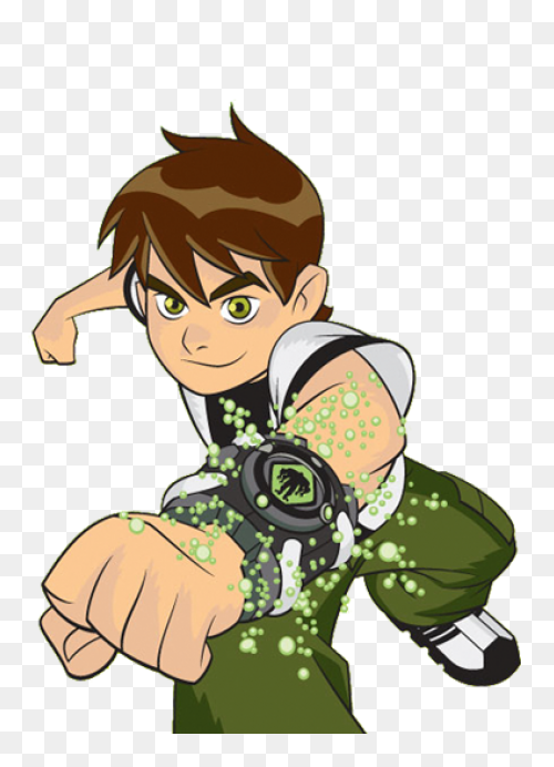 Ben 10 Showing The Omnitrix - Ben 1