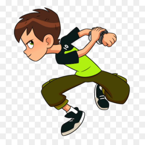 Ben 10 Showing The Omnitrix - Ben 1