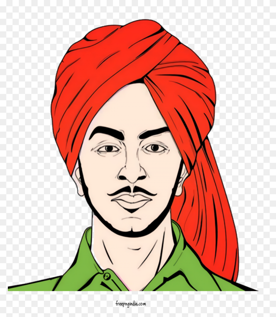 Bhagat Singh | Free PNG-WebP
