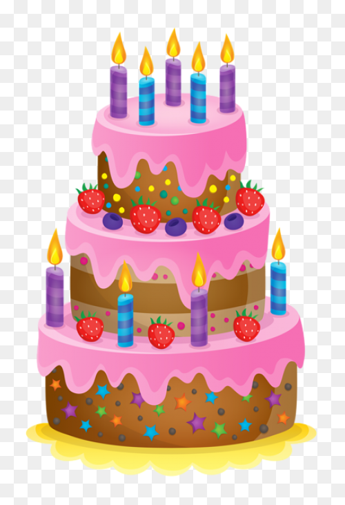 Happy Birthday Clipart Colorful - H