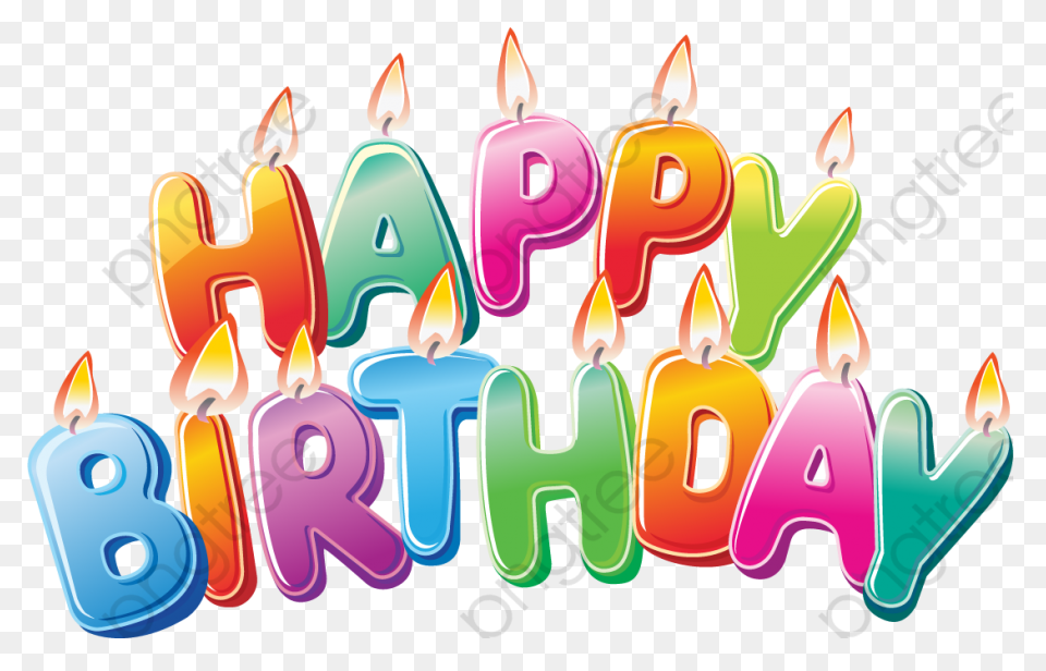 Happy Birthday Clipart Colorful Happy - Birth Day