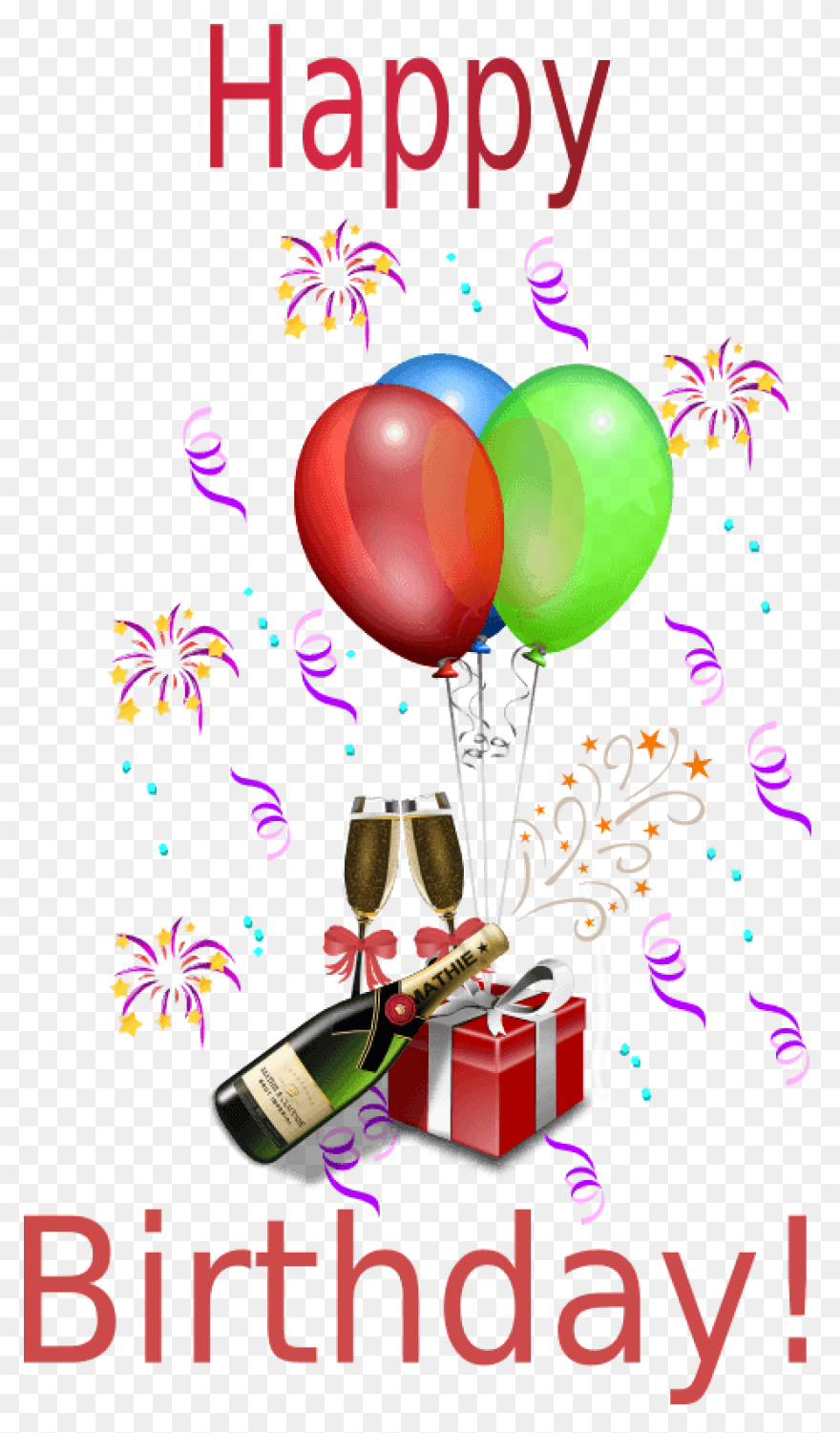 Happy Birthday Wishes Png - Happy B