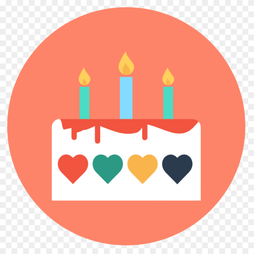 Birthday Cake Free Vector Icons Des