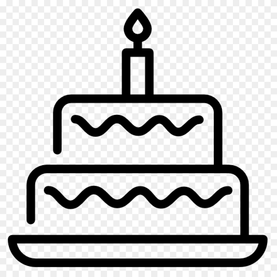 Birthday Cake Free Vector Icons Des