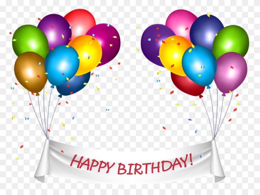 Birthday Cake Banner Art - Picsart 