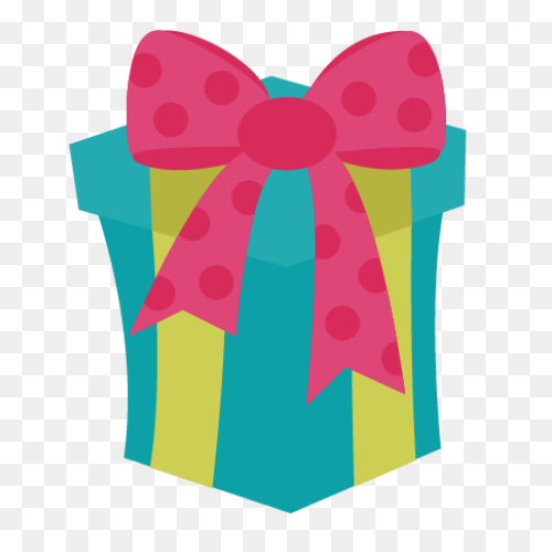 Birthday Present Clipart Clear Back