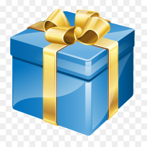 Birthday Present Clipart Clear Back
