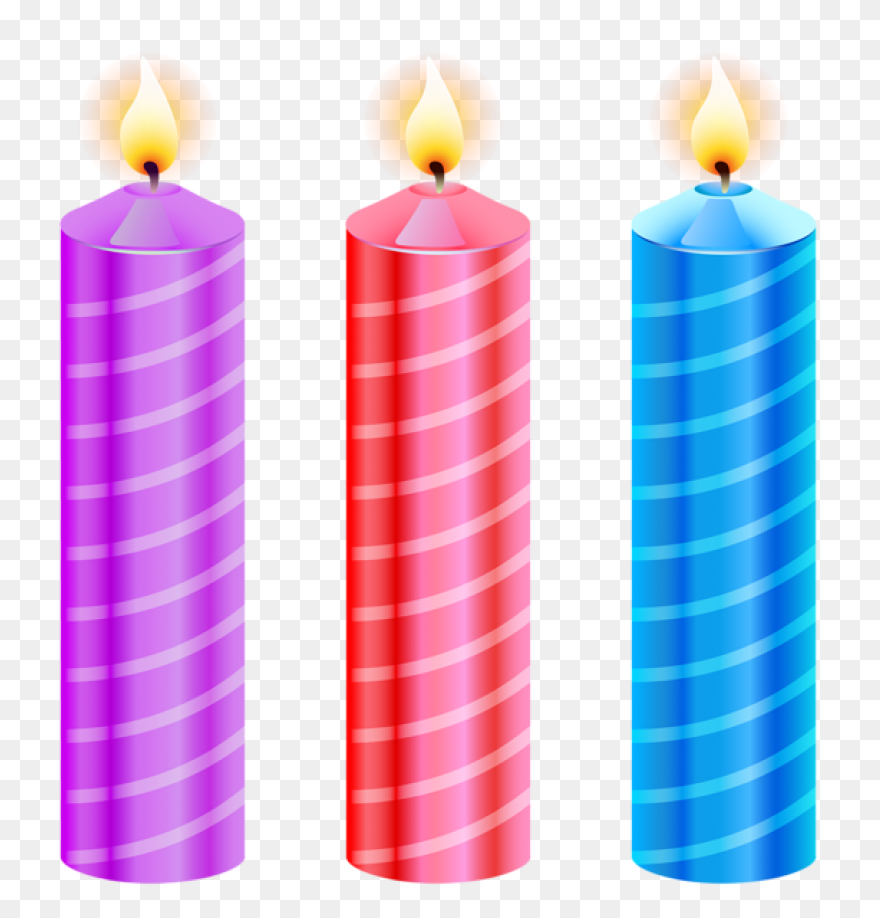 Birthday Candles Png Clipart Image - Birthday Candle