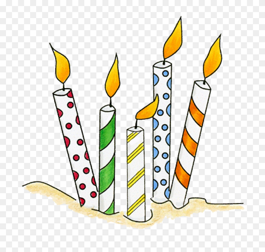 Birthday Candles Png Clipart Image 