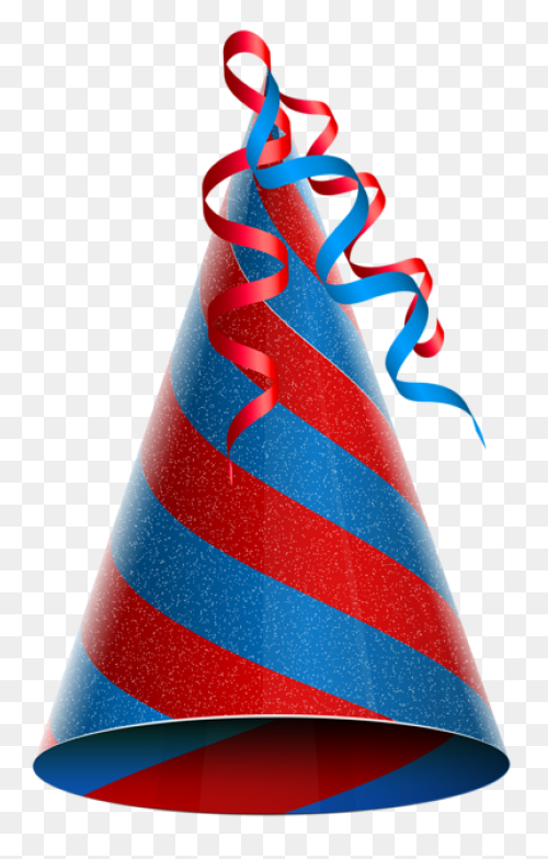 Party Hat Birthday Clip Art - Trans