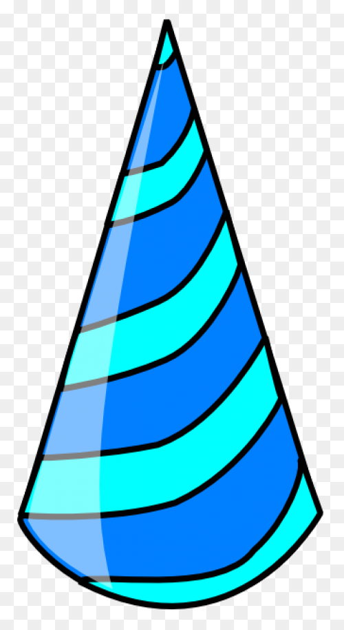 Party Hat Birthday Clip Art - Trans