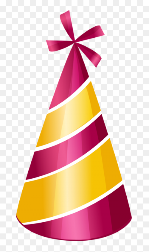 Party Hat Birthday Clip Art - Trans