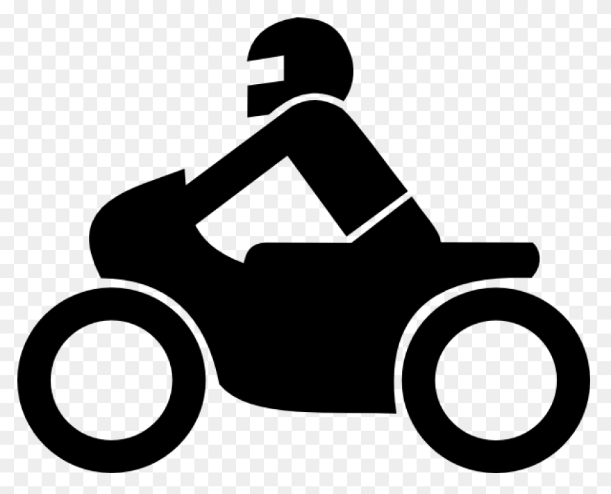 Biker Clip Art - Png Download - Ful