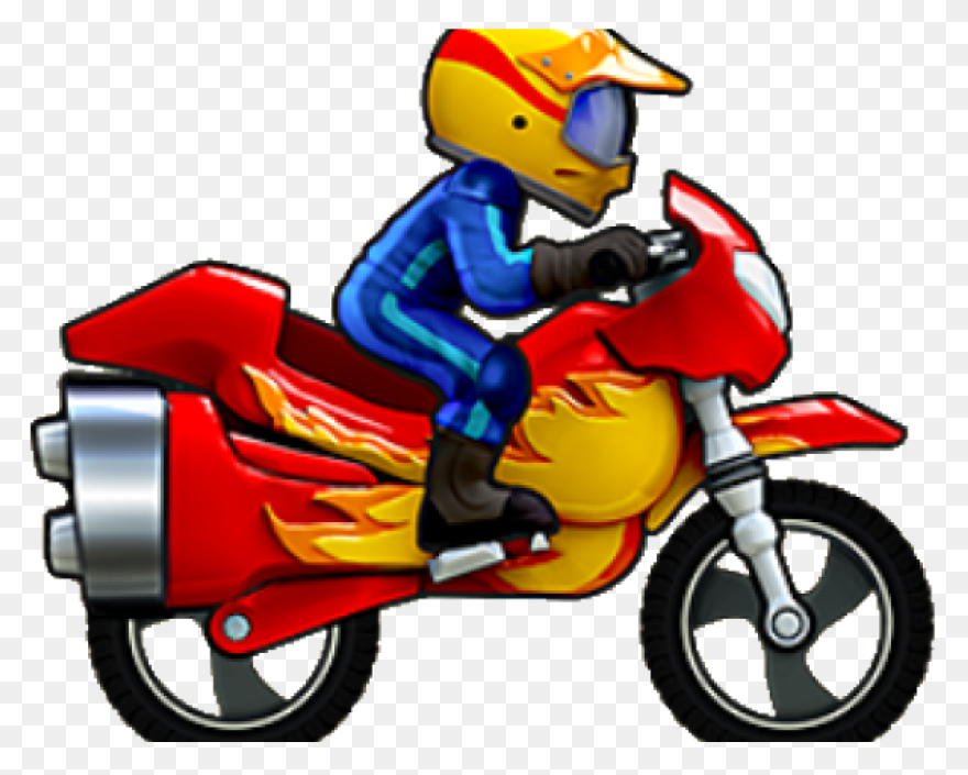 Biker Clip Art - Png Download - Ful