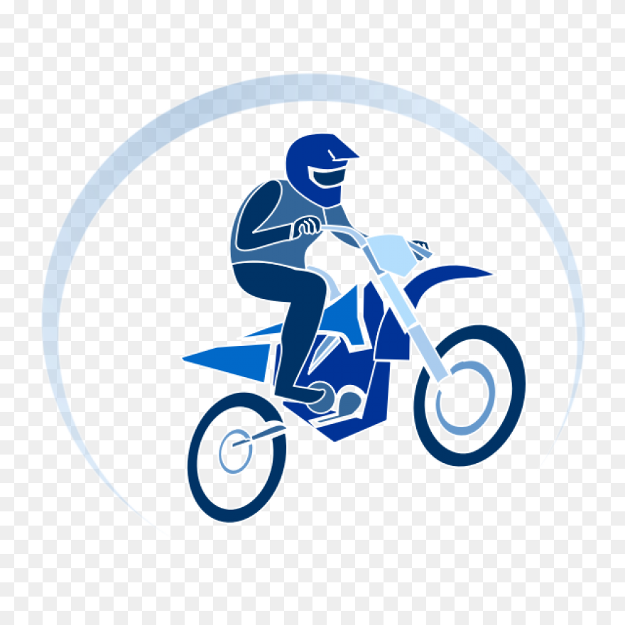 Biker Clip Art - Png Download - Ful