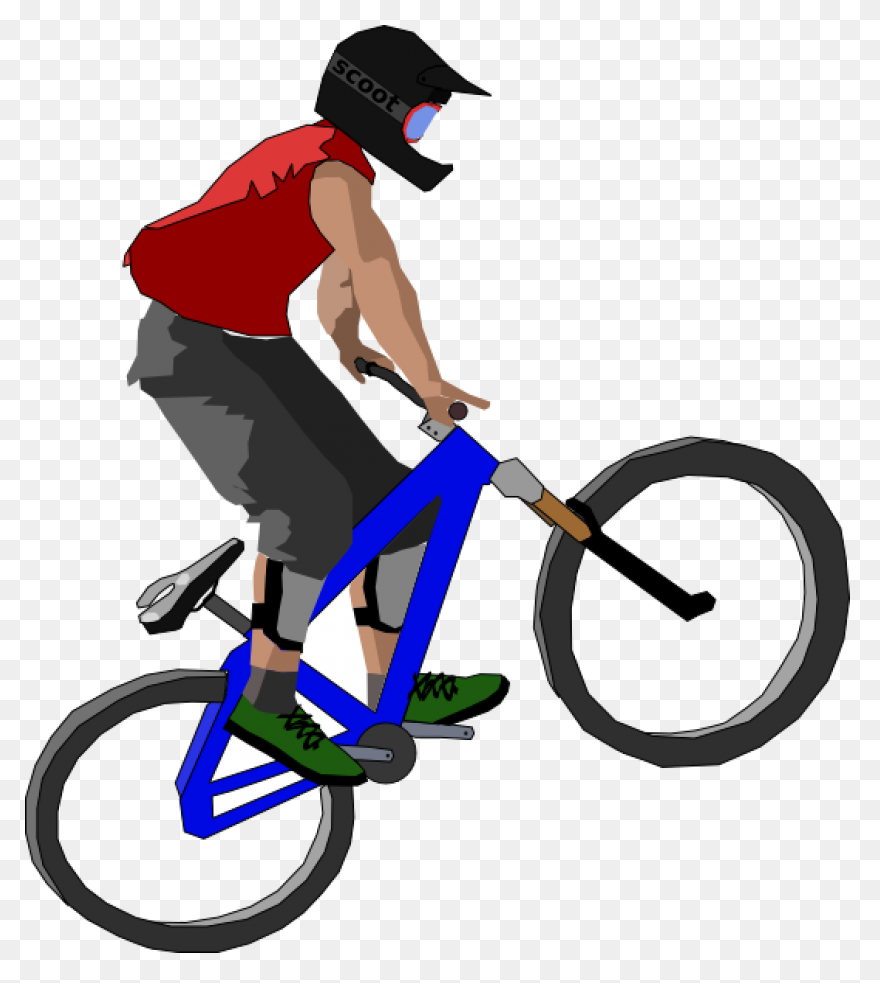 Biker Clip Art - Png Download - Ful