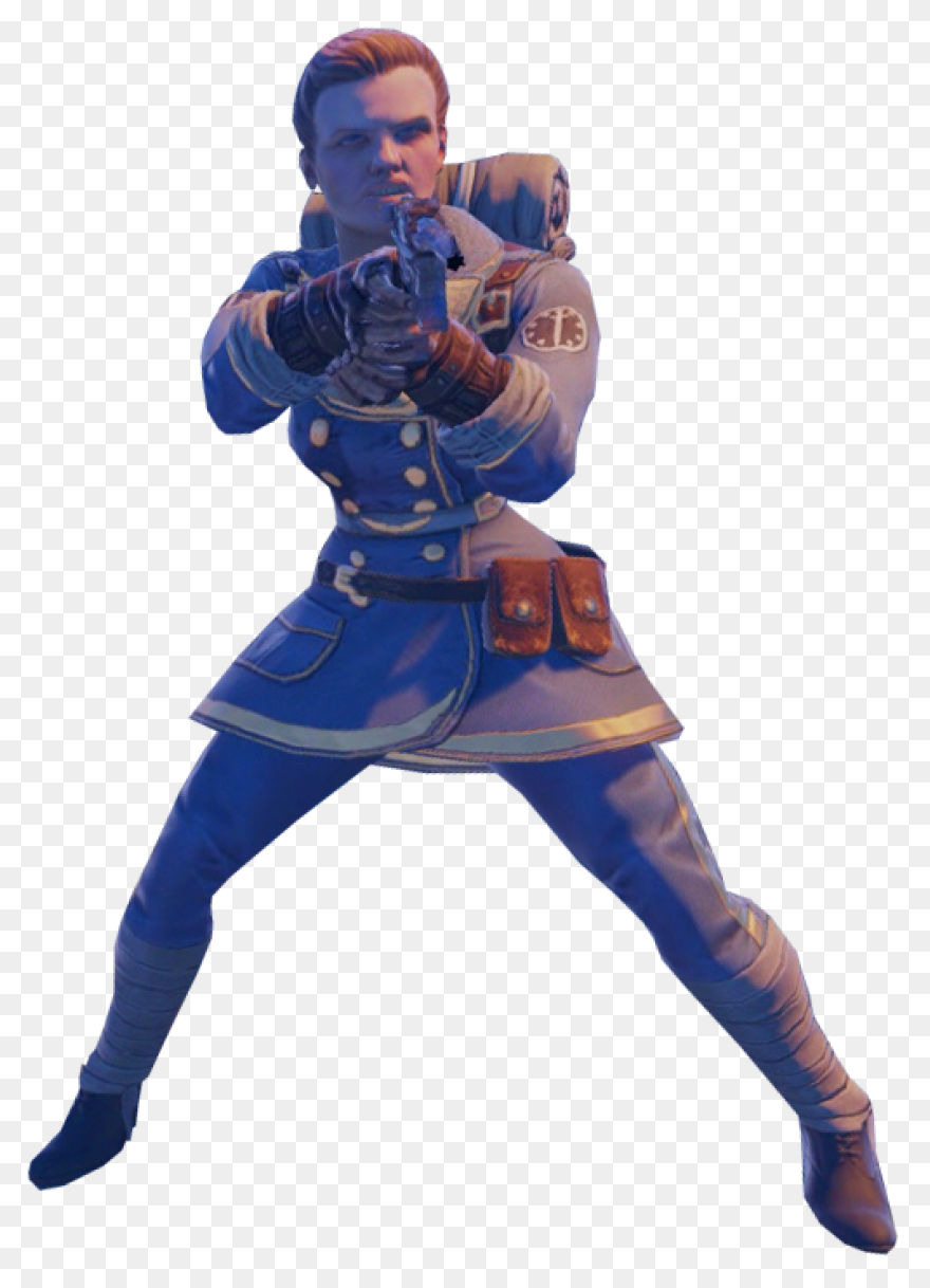 Bioshock Character Transparent Back