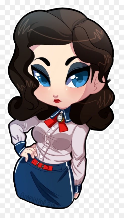 Bioshock Character Transparent Back