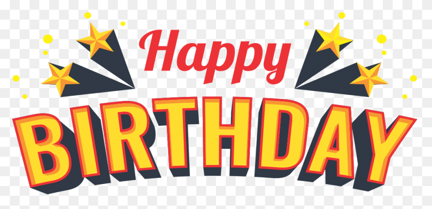 Happy Birthday Name Wall Sticker - 