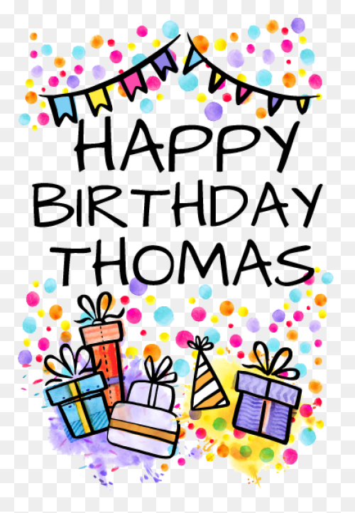 Happy Birthday Name Wall Sticker - Birthday Design