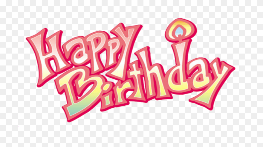 Happy Birthday Name Wall Sticker - 