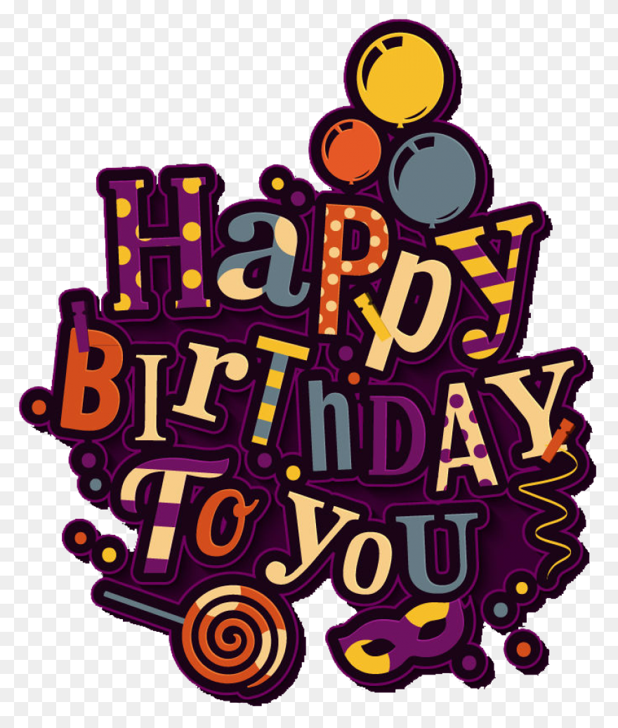 Happy Birthday Name Wall Sticker - 