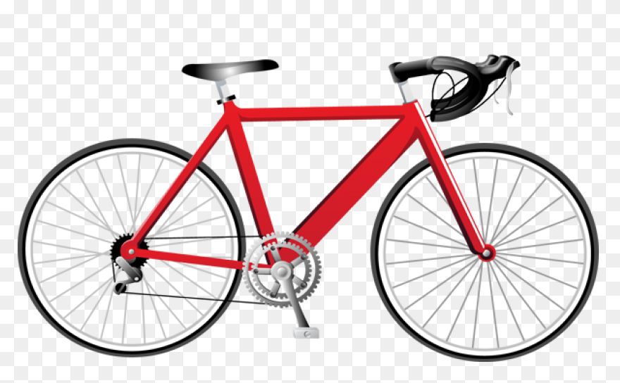 Silhouette Mountain Bike Png Hd Ima
