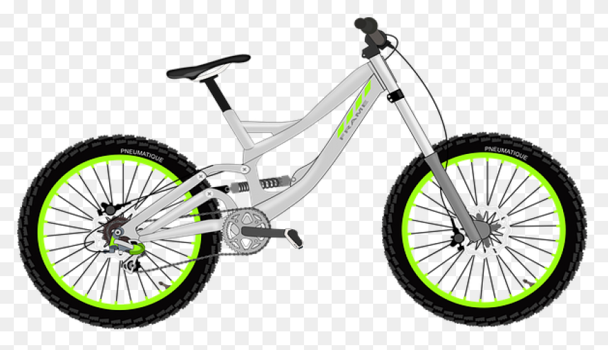 Silhouette Mountain Bike Png Hd Ima