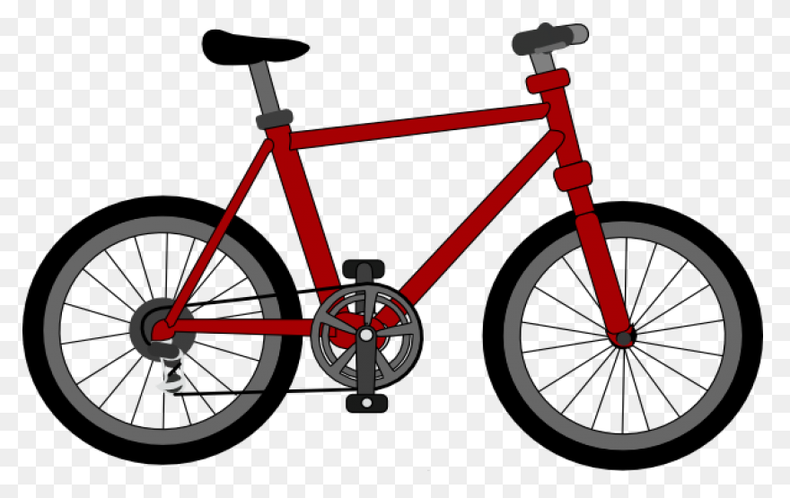 Silhouette Mountain Bike Png Hd Ima