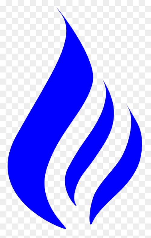 Flames Clipart Blue Fire - Blue Fir